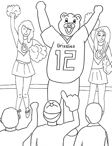 coloring book page