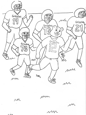 Coloring book page